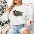 Howdy Cow Design - Christmas Unisex Crewneck T-Shirt Sweatshirt Hoodie