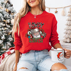 Howdy Santa - Christmas Unisex Crewneck T-Shirt Sweatshirt Hoodie
