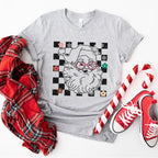 Santa Claus Glasses Design - Christmas Unisex Crewneck T-Shirt Sweatshirt Hoodie