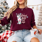 Jesus Fills My Cup - Christmas Unisex Crewneck T-Shirt Sweatshirt Hoodie