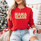 Mama Claus Design - Christmas Unisex Crewneck T-Shirt Sweatshirt Hoodie