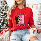 Ho Ho Ho Season Switch Design - Christmas Unisex Crewneck T-Shirt Sweatshirt Hoodie