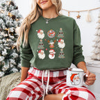 Christmas Icons Vibes Design - Christmas Unisex Crewneck T-Shirt Sweatshirt Hoodie