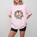 Peace Sign - Christmas Unisex Crewneck T-Shirt Sweatshirt Hoodie