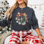 Peace Sign - Christmas Unisex Crewneck T-Shirt Sweatshirt Hoodie