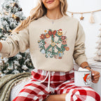 Peace Sign - Christmas Unisex Crewneck T-Shirt Sweatshirt Hoodie