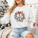 Peace Sign - Christmas Unisex Crewneck T-Shirt Sweatshirt Hoodie
