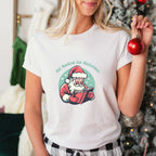 All Booked For Christmas Santa Design - Christmas Unisex Crewneck T-Shirt Sweatshirt Hoodie