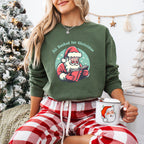 All Booked For Christmas Santa Design - Christmas Unisex Crewneck T-Shirt Sweatshirt Hoodie