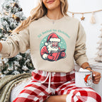 All Booked For Christmas Santa Design - Christmas Unisex Crewneck T-Shirt Sweatshirt Hoodie