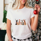 Dogs Design - Christmas Unisex Crewneck T-Shirt Sweatshirt Hoodie