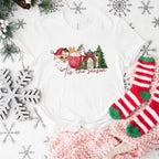 Tis The Season Santa Design - Christmas Unisex Crewneck T-Shirt Sweatshirt Hoodie