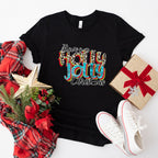 Have A Holly Jolly Christmas Leopard Design - Christmas Unisex Crewneck T-Shirt Sweatshirt Hoodie