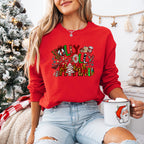 Holly Jolly Mama - Christmas Unisex Crewneck T-Shirt Sweatshirt Hoodie