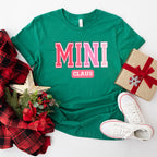 Pink Mini Claus Design - Christmas Unisex Crewneck T-Shirt Sweatshirt Hoodie