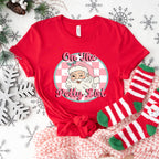 On The Petty List - Christmas Unisex Crewneck T-Shirt Sweatshirt Hoodie