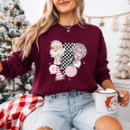 Christmas Doodles Nice List - Christmas Unisex Crewneck T-Shirt Sweatshirt Hoodie