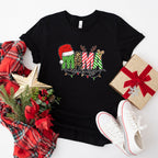 Mama Claus Lights Design - Christmas Unisex Crewneck T-Shirt Sweatshirt Hoodie