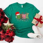 Mama Claus Lights Design - Christmas Unisex Crewneck T-Shirt Sweatshirt Hoodie