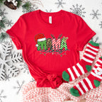 Mama Claus Lights Design - Christmas Unisex Crewneck T-Shirt Sweatshirt Hoodie
