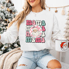 Mama Santa Claus Design - Christmas Unisex Crewneck T-Shirt Sweatshirt Hoodie