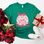 Santa On The Naughty List Design - Christmas Unisex Crewneck T-Shirt Sweatshirt Hoodie