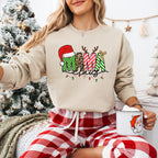 Mama Claus Lights Design - Christmas Unisex Crewneck T-Shirt Sweatshirt Hoodie
