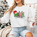Mama Claus Lights Design - Christmas Unisex Crewneck T-Shirt Sweatshirt Hoodie
