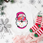 Santa Peace Symbol Glasses Design - Christmas Unisex Crewneck T-Shirt Sweatshirt Hoodie
