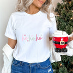 Ho Ho Ho Sprinkles Snowflakes Design - Christmas Unisex Crewneck T-Shirt Sweatshirt Hoodie