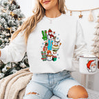 HO HO HO Snowman Design - Christmas Unisex Crewneck T-Shirt Sweatshirt Hoodie