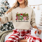 Jesus The Reason For The Season - Christmas Unisex Crewneck T-Shirt Sweatshirt Hoodie