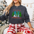 It's Fine We're Fine Everything is Fine Design - Christmas Unisex Crewneck T-Shirt Sweatshirt Hoodie