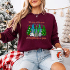 It's Fine We're Fine Everything is Fine Design - Christmas Unisex Crewneck T-Shirt Sweatshirt Hoodie