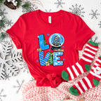 Love Santa Design - Christmas Unisex Crewneck T-Shirt Sweatshirt Hoodie