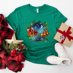 Santa Moon Design - Christmas Unisex Crewneck T-Shirt Sweatshirt Hoodie