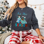 Tis The Snowman Season Design - Christmas Unisex Crewneck T-Shirt Sweatshirt Hoodie