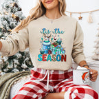 Tis The Snowman Season Design - Christmas Unisex Crewneck T-Shirt Sweatshirt Hoodie