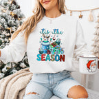 Tis The Snowman Season Design - Christmas Unisex Crewneck T-Shirt Sweatshirt Hoodie