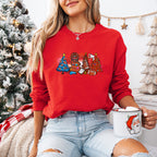 Football Design - Christmas Unisex Crewneck T-Shirt Sweatshirt Hoodie