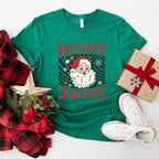 Merry Christmas Cute Santa - Christmas Unisex Crewneck T-Shirt Sweatshirt Hoodie