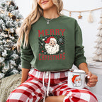 Merry Christmas Cute Santa - Christmas Unisex Crewneck T-Shirt Sweatshirt Hoodie