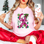 Breast Cancer Awareness Design - Christmas Unisex Crewneck T-Shirt Sweatshirt Hoodie