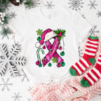 Breast Cancer Awareness Design - Christmas Unisex Crewneck T-Shirt Sweatshirt Hoodie