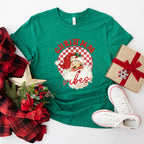 Christmas Vibes Cute Santa - Christmas Unisex Crewneck T-Shirt Sweatshirt Hoodie