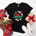 Merry Christmas Wallpaper Design - Christmas Unisex Crewneck T-Shirt Sweatshirt Hoodie