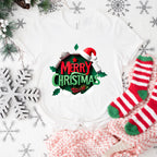 Merry Christmas Wallpaper Design - Christmas Unisex Crewneck T-Shirt Sweatshirt Hoodie