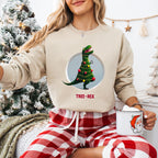 Thee-Rex Design - Christmas Unisex Crewneck T-Shirt Sweatshirt Hoodie