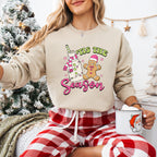 'Tis The Season Cookie And Milk - Christmas Unisex Crewneck T-Shirt Sweatshirt Hoodie