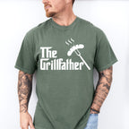 The Grillfather Father's Day Unisex Crewneck T-Shirt Sweatshirt Hoodie